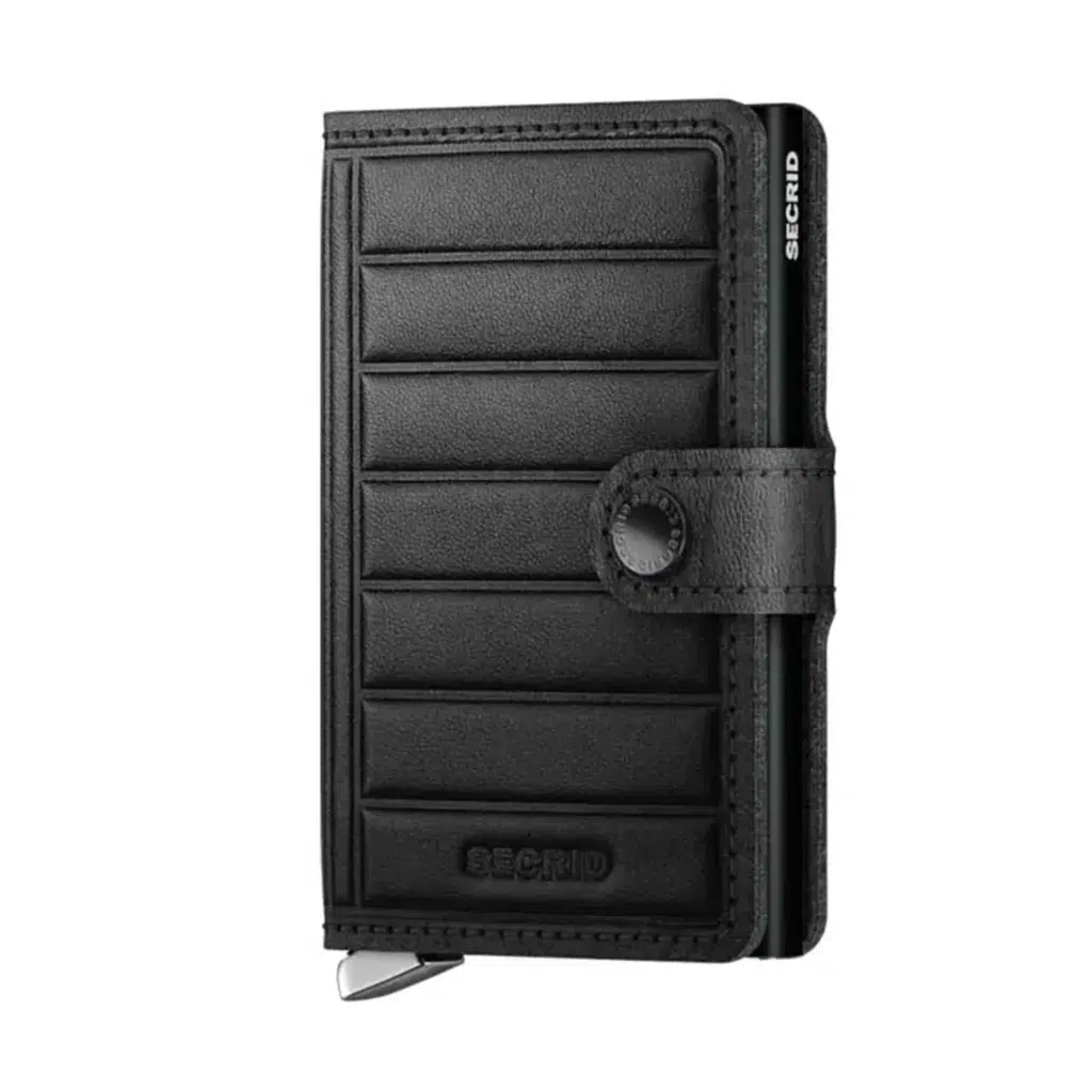Secrid Miniwallet Premium Emboss Line Black